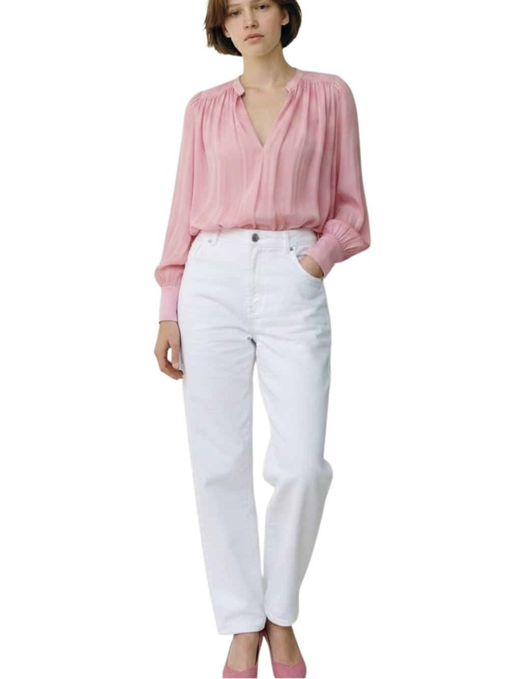 Lilly Pulitzer White Jeans Size 12 Tapered Inseam 28" Stretch Soft Cotton Rayon